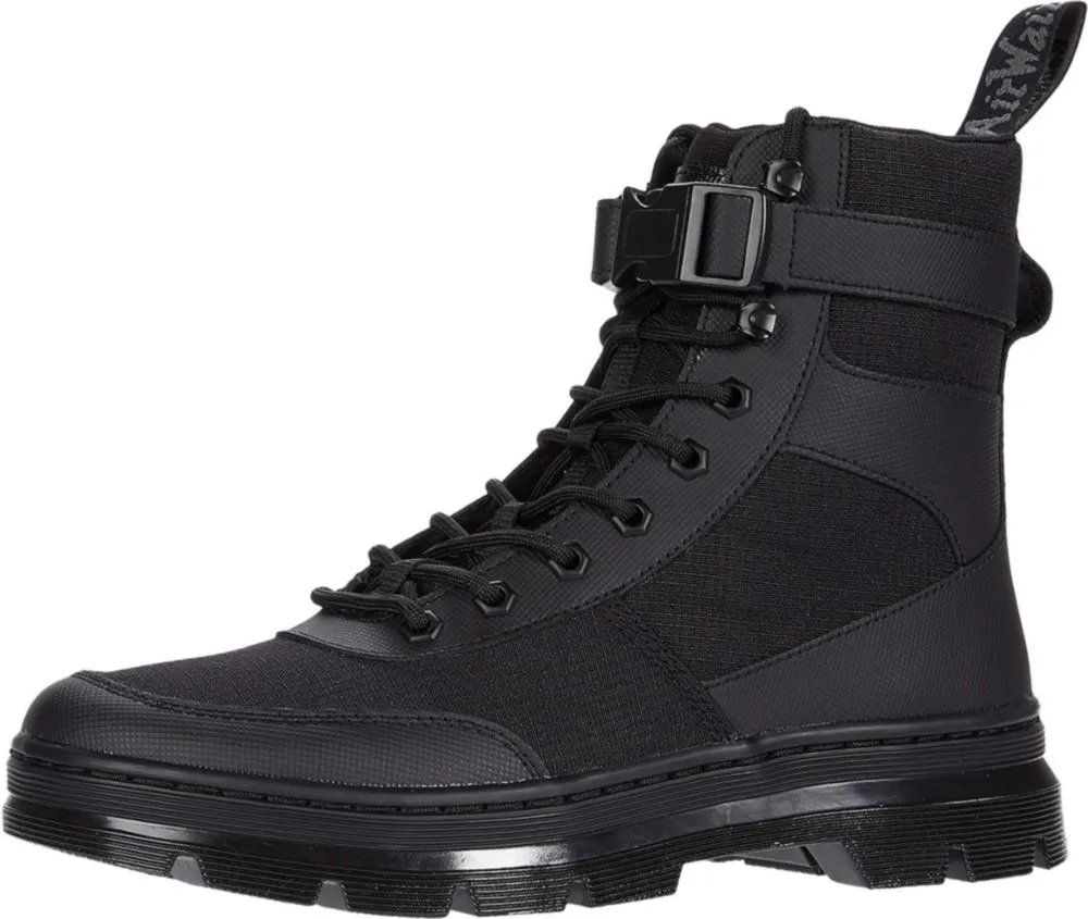 Botas Dr. Martens Combs Tech 8 Ojales Negro Element