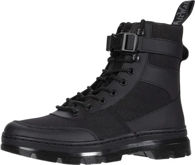Botas Dr. Martens Combs Tech 8 Ojales Negro Element