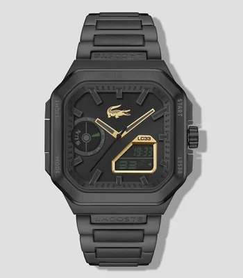 Reloj para hombre LC33 Square casual Negro