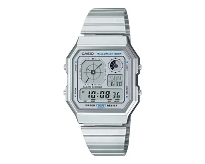 Reloj Casio Unisex A130WE-7ACF Plateado