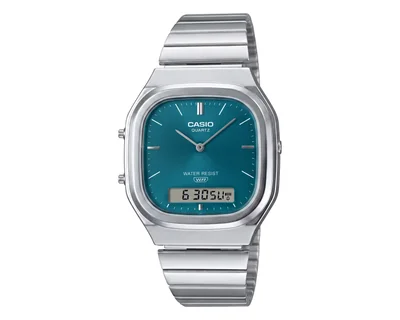 Reloj Casio Unisex AQ-240E-7ACF Plateado