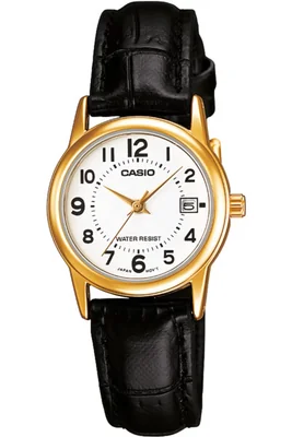 Reloj Casio Ltp-v002gl-7budf Analógico De Cuarzo Con Correa De Cuero Para Mujer - Venta Internacional.