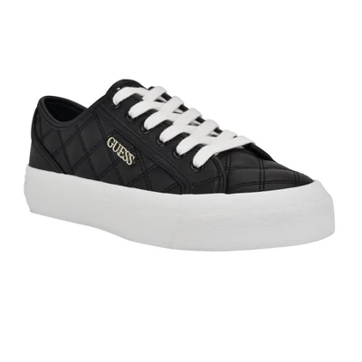 Tenis Guess Jelexa Negro Con Plantilla Acolchada Y Suela Sintética Para Mujer - Venta Internacional.