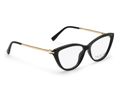 Armazón Oftálmico para Mujer Melrose Cat-Eye 2240-C1 Negro/Dorado