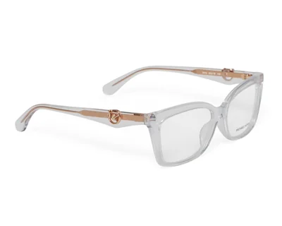Armazón Oftálmico para Mujer Michael Kors Rectangular 0MK 4165U 3015 Transparente/Oro Rosa