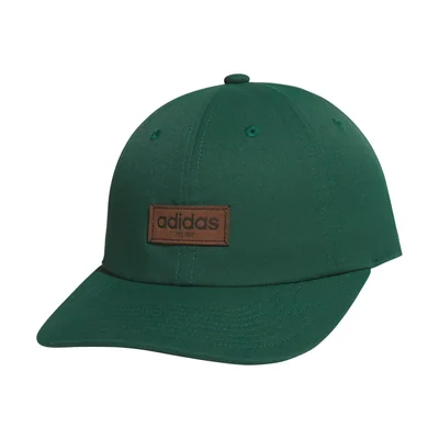 Gorro Adidas Court Slight Pre Curve Brim Verde Negro Relajado Con Altura De Corona De Perfil Bajo - Venta Internacional.