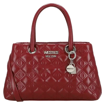 Bolsa Satchel Rojo Westies para Mujer