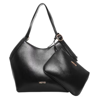 Bolsa Tote Negro Westies para Mujer