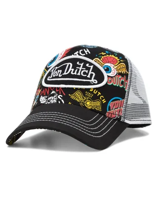 Gorra Von Dutch Monograma Ajustable Snapback - Venta Internacional.