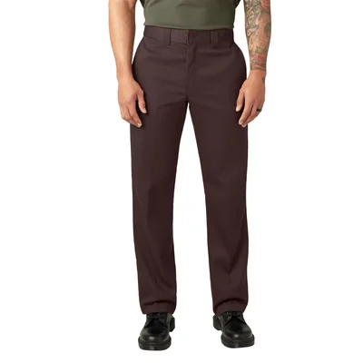 Pantalones De Trabajo Dickies 874 Flex Twill Marrón Oscuro 30x32 - Venta Internacional.