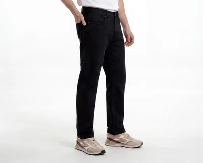 Jeans Loose Oggi Leader Black para Hombre