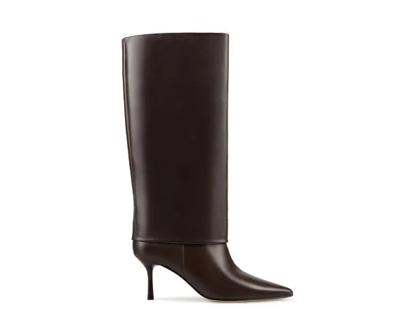 Botas Para Mujer Elegantes De Piel Davenia Mod. Siena Chocolate