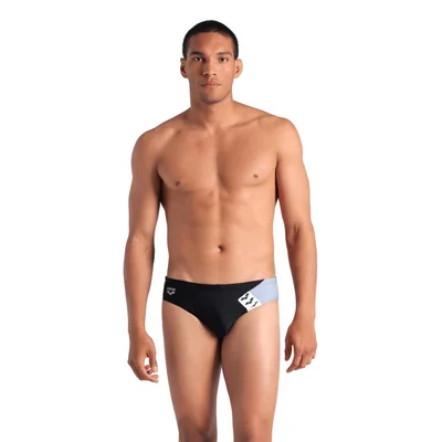 Brief Arena Stripe Para Hombre Negro