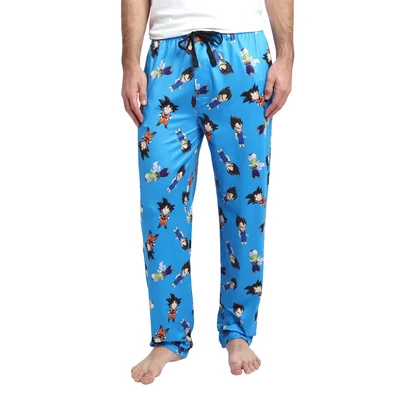 Pantalón De Pijama Bioworld Dragon Ball Z Azul Claro Talla L Para Hombre - Venta Internacional.