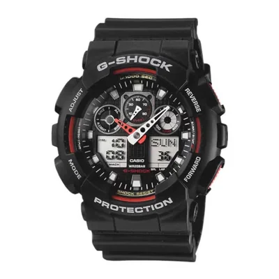 Reloj G-Shock GA-100-1A4CR Shock Resist Negro