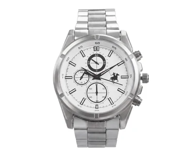 Reloj York Team Polo Club para Hombre LW3208-2 Plateado