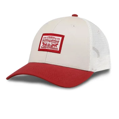 Gorra De Camionero Levi's Classic Style Con Logotipo Para Hombre Color Rojo - Venta Internacional.