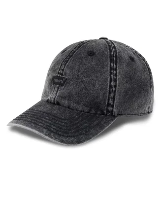 Gorra Levi's Snow Wash Negra Talla Única Para Hombre - Venta Internacional.