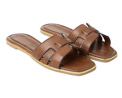 Sandalias Casuales Sahara Cafés para Mujer