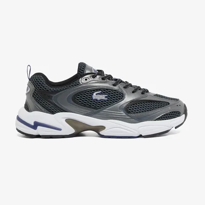 Tenis Lacoste Sneakers Storm 96 2k Gris Comodo Para Correr Mujer