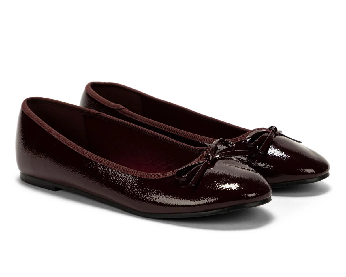 Flats Up & Down Vino para Mujer