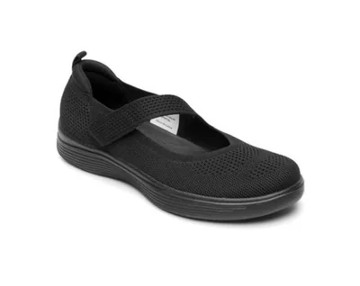 Flats Flexi Negro Casual Mujer