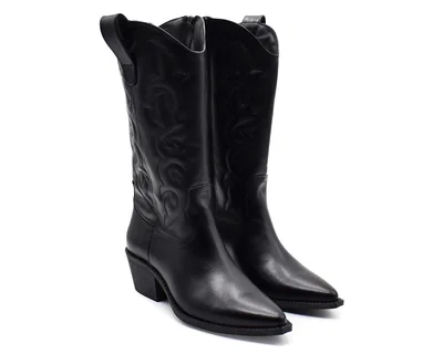 Botas Vaqueras Strona con Bordados para Mujer