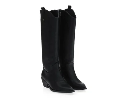 Botas Vaqueras Calzado EFE Negras para Mujer