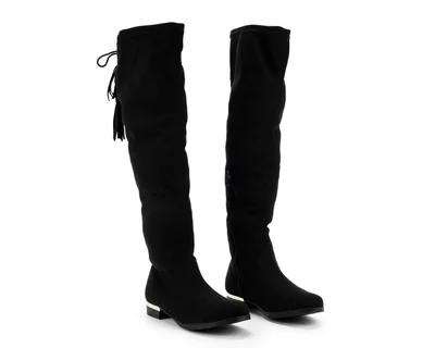 Botas Altas Andrea Negras para Mujer
