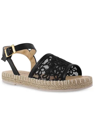 Alpargata Gabrielas's Negro 4550086 con Chinela para Mujer