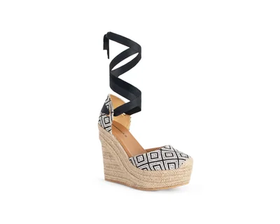 Alpargata Gabriela's Color Negro Liston Material Sintetico 4480001