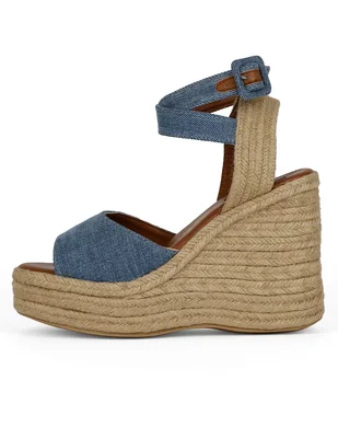 Alpargatas Rbcollection Azul Para Mujer