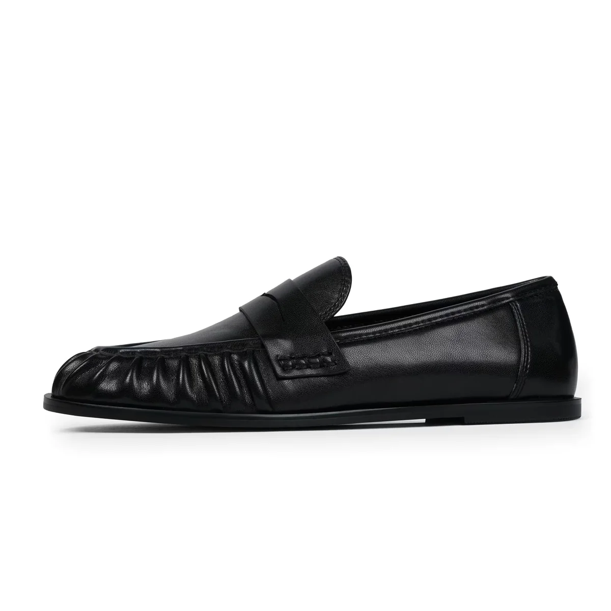 Mocasines Qiy Negro Talla 9 - Venta Internacional.