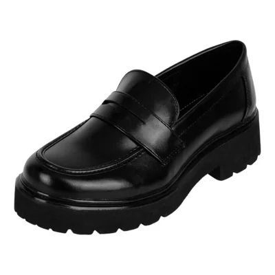 Mocasines Rbcollection Negro Para Mujer