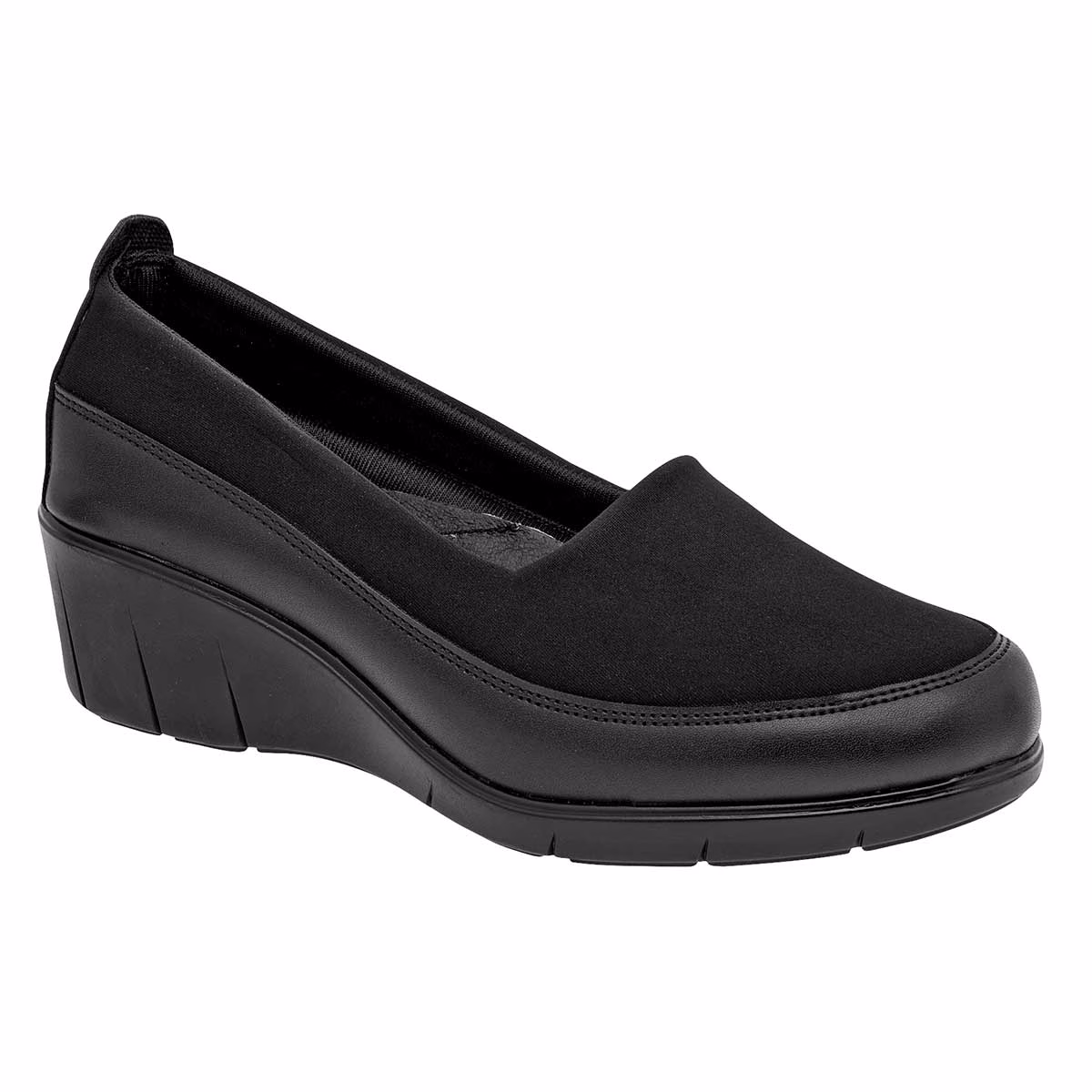Zapato Confort Vitalia Negro Dama