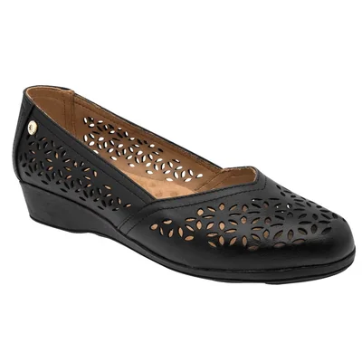 Zapato Confort Mora Confort Negro Dama