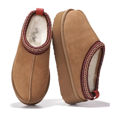 Pantufla Project Cloud De Plataforma Cuero Genuino Para Mujer - Venta Internacional.