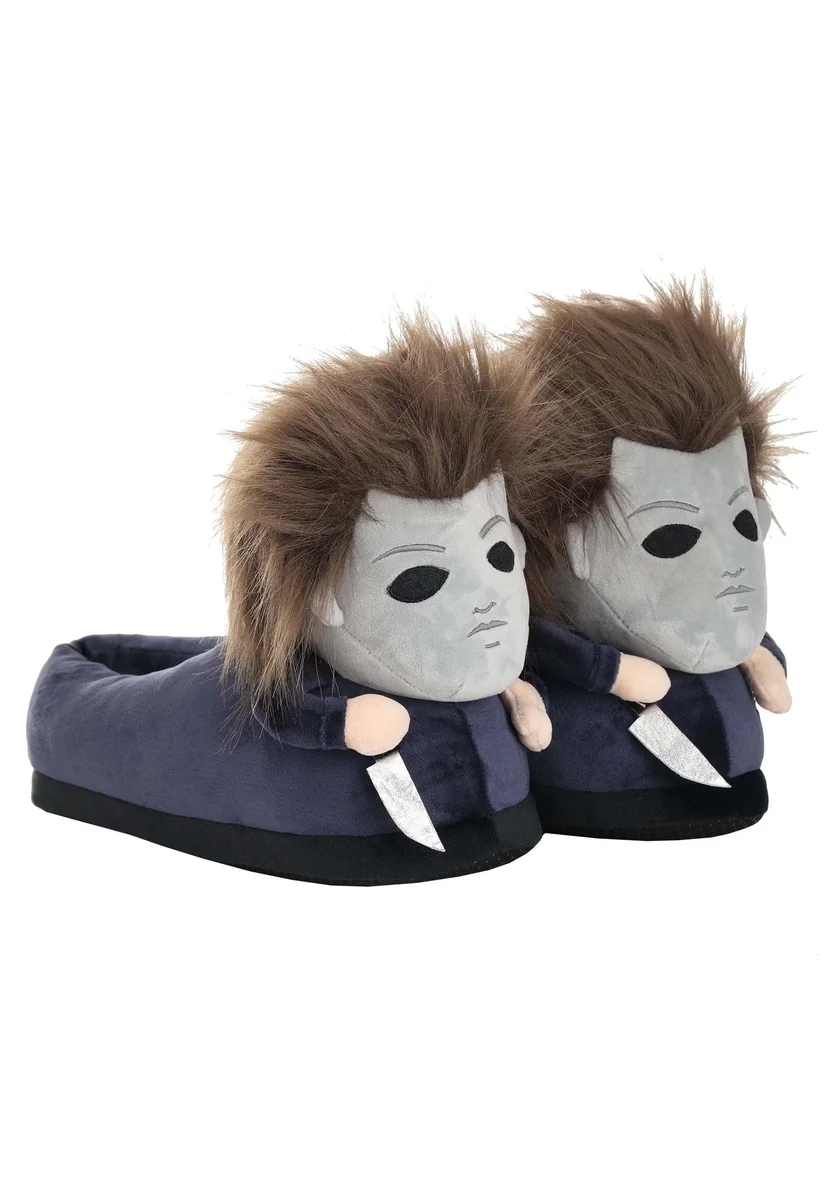 Pantufla Fun.com Michael Myers De Peluche 20 Cm - Venta Internacional.
