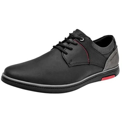 Zapato Casual Negro Total Negro Caballero