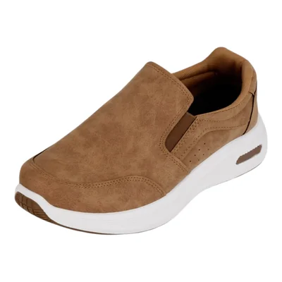 Zapato De Confort Rbcollection Café Para Hombre
