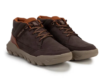 Botas Outdoor CAT Hex Lite Cruise Mid de Piel para Hombre