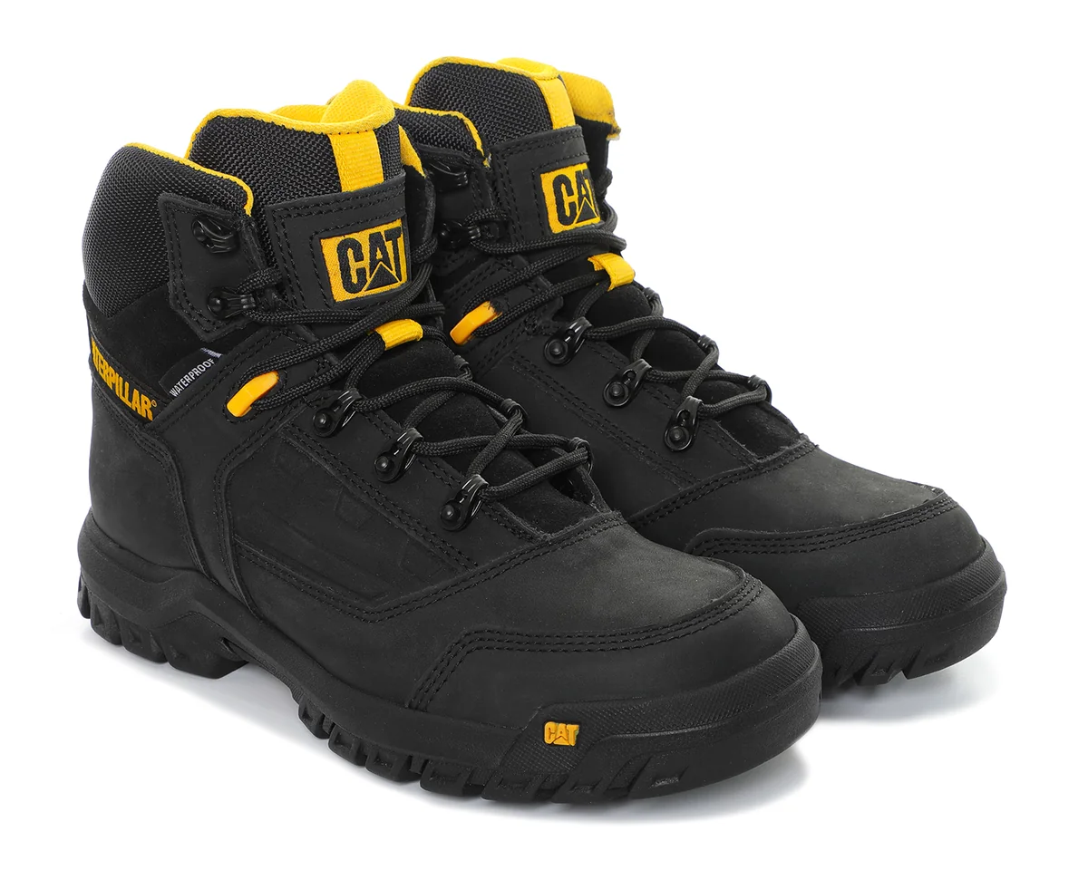 Botas de Trabajo CAT de Piel para Hombre