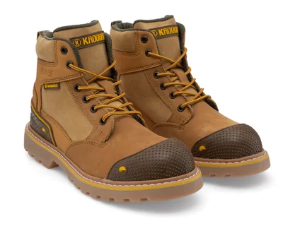 Botas de Trabajo Kroogen de Piel para Hombre