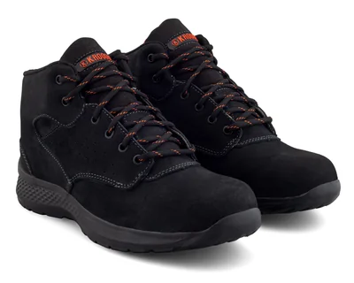 Botas Outdoor Negras Kroogen de Piel para Hombre
