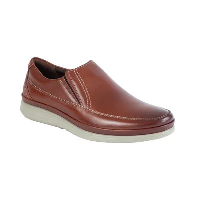 Mocasín Casual Florsheim Saul Cognac Piel Para Hombre