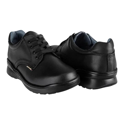 Zapato Oxford Para Niño Joven Confratelli 08871 Negro