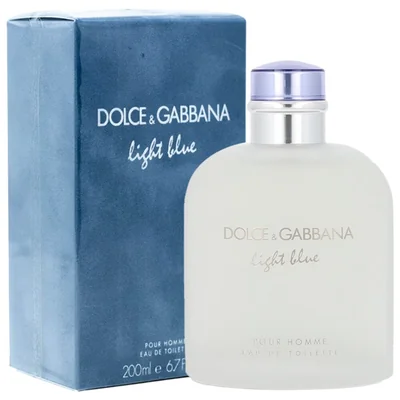 Perfume Dolce & Gabbana Light Blue Pour Homme Azul 200 Ml Edt