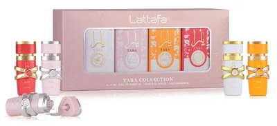 Perfume Lattafa Yara Collection Eau De Parfum 4x5 Ml Para Mujer - Venta Internacional.