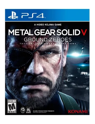Metal Gear Soild V Ground Zeroes Latam Play Station estándar para 4