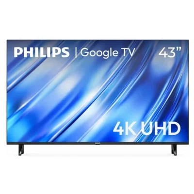 Televisión Pantalla 43 Pulgadas Philips Google TV 4K UHD 43PUL7652F8